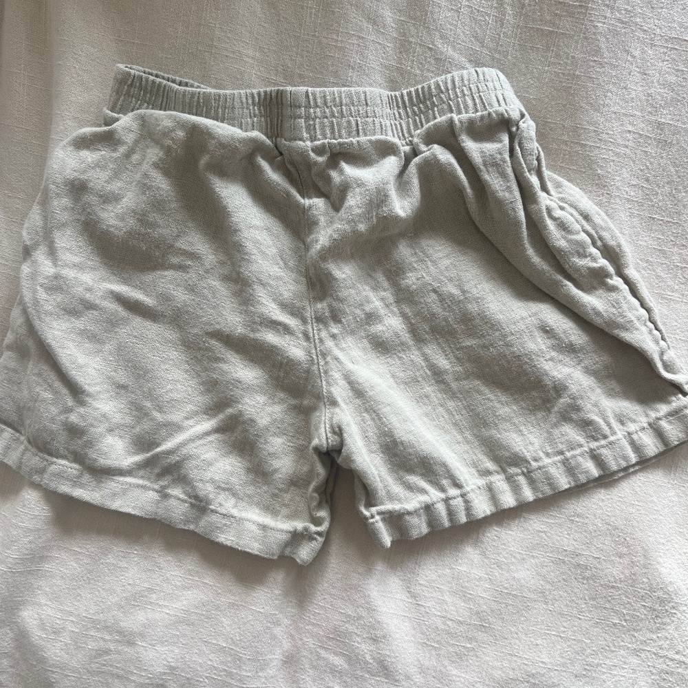 Red Creek Kids Linen Shorts 10yr